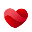 I Love Moda heart